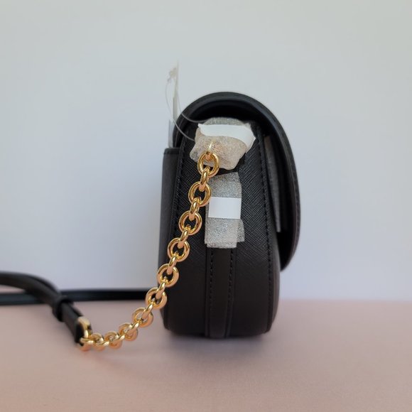 MICHAEL KORS Jet Set Charm Saffiano Leather MD Half Dome Chain Crossbody-🎈⭐$148 - Picture 11 of 16